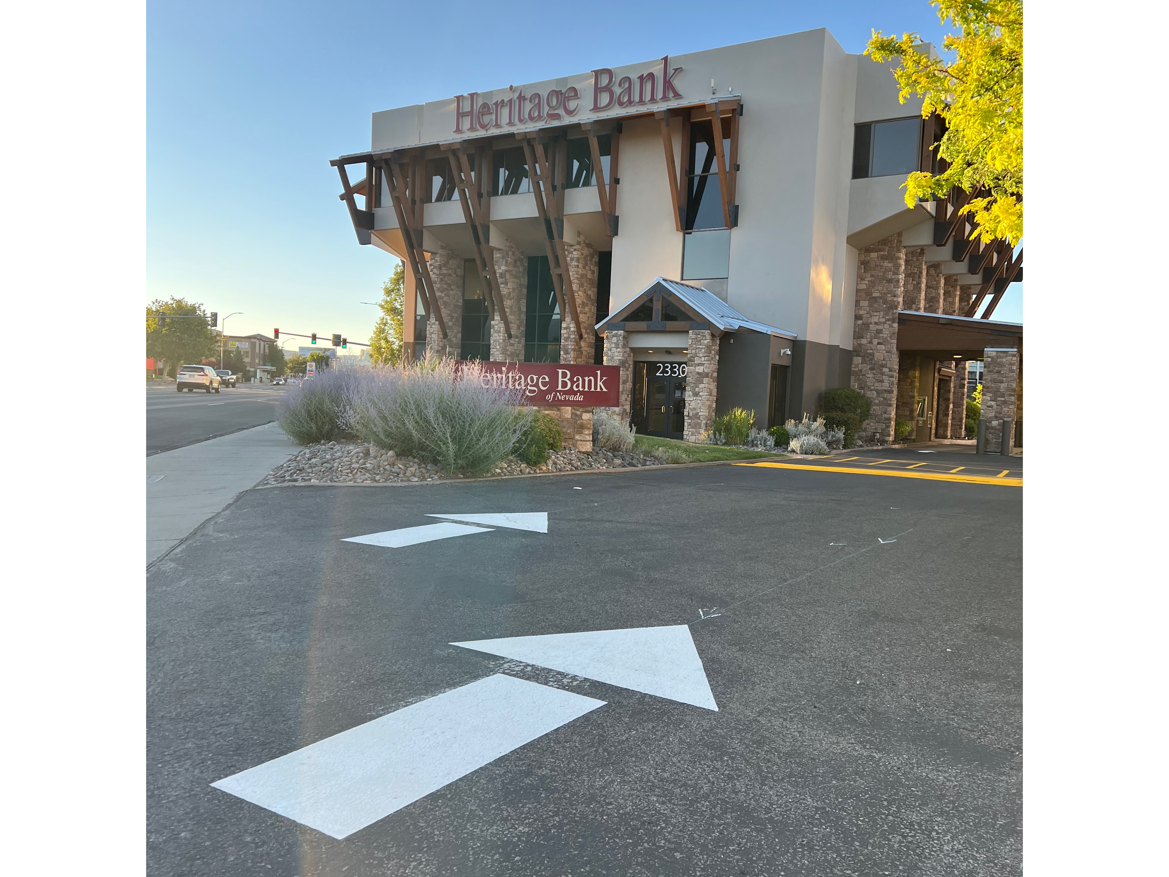 Visible Directional Arrows Keep Traffic Moving in the Correct Direction